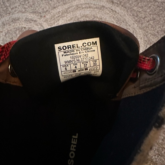 Sorel Wedge Boot Leopard Print Size 6 - Picture 5 of 5